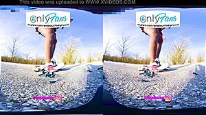 Vr 3d foot girl trailer shoeplay crushing nylons high heels sneaker virtual reality psvr