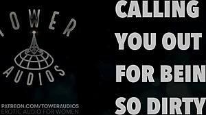 you're such a dirty woman listening to erotic audio with dirty talk