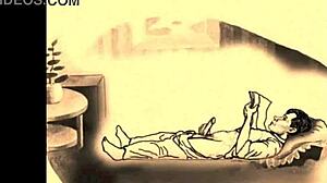 vintage erotic animation from antique hentai cartoon