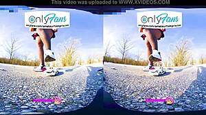 Vr 3d foot girl trailer shoeplay crushing nylons high heels sneaker virtual reality psvr