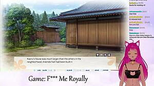 Vtuber Lewdneko Plays F Me Royally Part 1