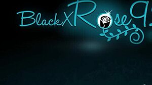 Brunette in Stockings Gives Demon Head on Halloween