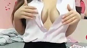 Khmer student removes clothing in class