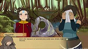 four elements trainer book 4 love part 63 -zhu li gets some