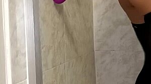 Having fun with my dildo in the bathroom, so relaxing! 😏💦