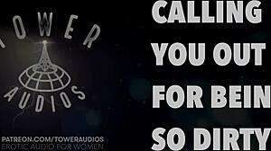 you're such a dirty woman listening to erotic audio with dirty talk