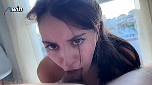 Step sister, didn't expect such rough face fucking!