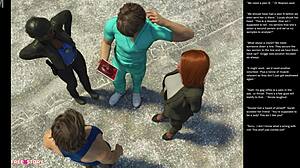 Busty Emo Teen Fucked Hard at Mirror