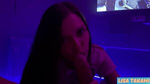 hey, pov blowjob from petite teen lisa takami is so sexy