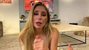 Cute girl spreads legs in lingerie for boyfriend on cam