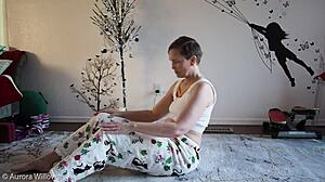 hey babe, join me for a wild yoga lesson 349!