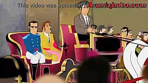 hey, this anime gay bullfighter and his lover are so hot together