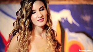 Giuliana Pomilio Feels Deep Emotions as Argentinian Playboy Model in Masterpiece Masturbation Scene