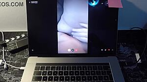 Spanish Milf Leyva Fucks Fan on Webcam