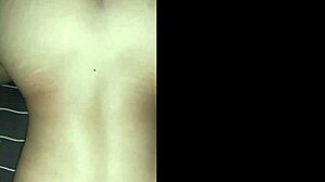 Teen with big tits gets bent over in homemade action