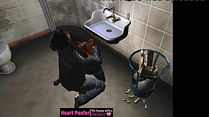 Cartoon character approached for sex