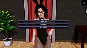 Harem Hotel Part 8: Petite Anime Babe's Deepthroat And Anal Action