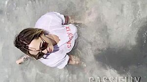 Beach Tennis Teacher Gets Hard Seeing Big Ass