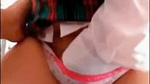 Horny student helps with tight pussy