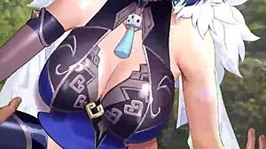 Check out this hentai 3d cartoon anime scene 😊