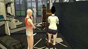 dragon ball hentai with chichi milk as blonde latina milf takes monster cock from roshi pervertido in cuckold training