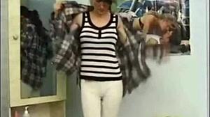 Young Brunette Masturbates Wet Pussy and Puffy Nipples