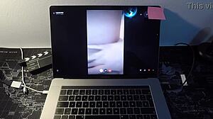 Spanish Milf Leyva Fucks Fan on Webcam