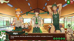 Game Friends Camp Episode 2 - Exploring Taiga with Russian Voice