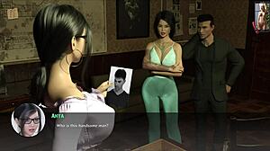 Reunion 93 in hentai anime game style