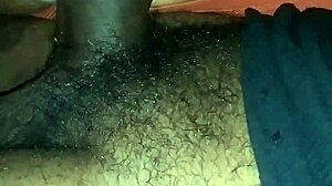 Ebony girl takes monster cock in deepthroat again