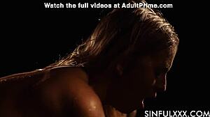 Wet sucking and fucking monster cocks close-up