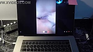 Spanish Milf Leyva Fucks Fan on Webcam