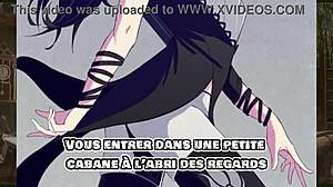 Ruby and Blake train you in RWBY hentai femdom denial