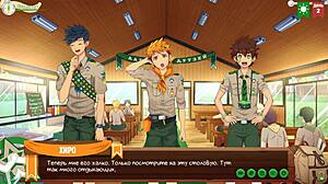 Game Friends Camp Episode 2 - Exploring Taiga with Russian Voice