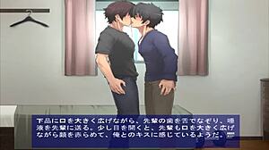 Gay guy says, 'give me that blowjob training'