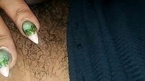 Ebony girl takes monster cock in deepthroat again