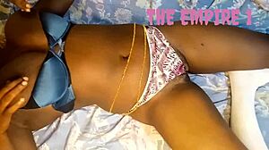 masturbating through panties getting wet