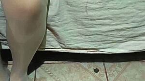 Unknown Lonely Woman Asks for Company at Midnight, Gets Anal Creampie in Real Video