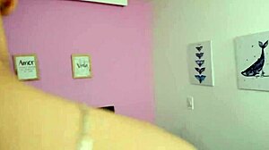 Young Man with Huge Cock Sneaks into Stepmom's Bed for Painful First Time.