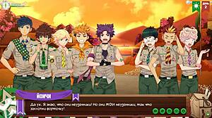 Game Friends Camp Episode 2 - Exploring Taiga with Russian Voice