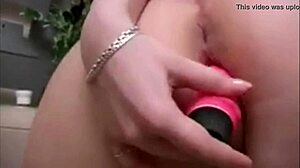 Y Stuffs Dildo Deep in Tight Amateur Ass