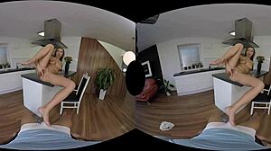 Morgan Rodriguez fucks in VR hardcore scene.