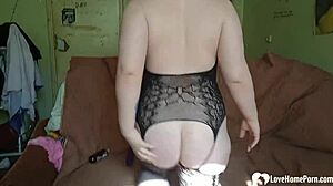 Cute Girl Swallows Huge Monster Cock Whole!