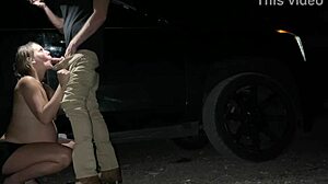 Беременная жена так жаждет кремпай на обочине!