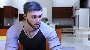 The vampire prince Atlas spots the cute Chinese girl Yuki in the game. He fingers her before a steamy blowjob.