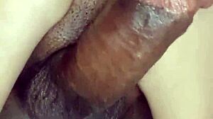 Intense prostate massage with dildo leads to massive cum creampie.