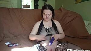 Cute Girl Swallows Huge Monster Cock Whole!