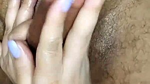 Intense prostate massage with dildo leads to massive cum creampie.