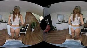 Morgan Rodriguez fucks in VR hardcore scene.