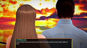 In my new family episode, the blonde character with big tits and ass engages in erotic hentai scenes